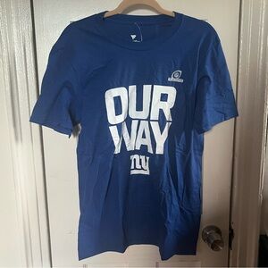 Fanatics Blue 'Our Way' Men's Short Sleeve Tee